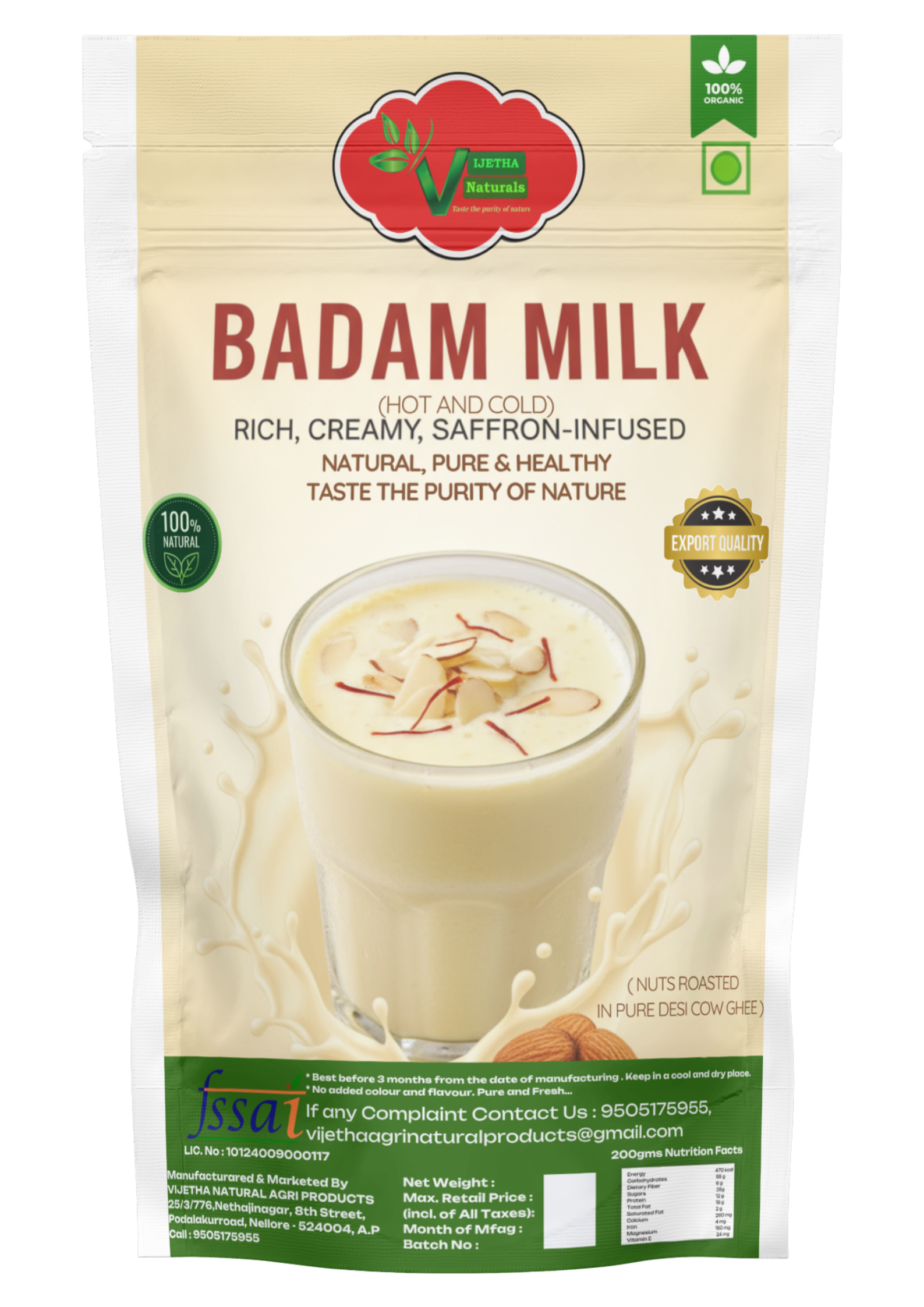 Badam milk