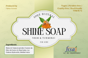 Neem and Turmeric Soap (Acne)