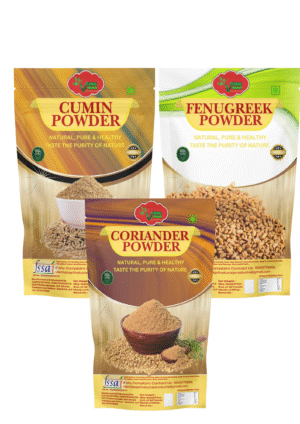 Cumin Powder 50g + Fenugreek Powder 50g + Coriander Powder 50g