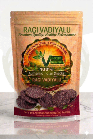 Ragi Vadiyalu ( Ragi Papad )