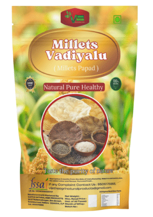 Millets Vadiyalu ( Millets Papad )
