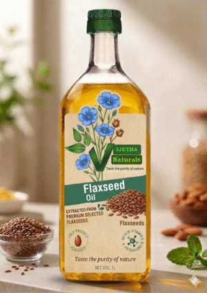 Flaxseeds Cold Pressed Oil