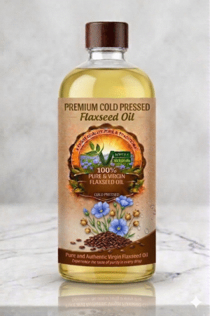 Flaxseeds Cold Pressed Oil